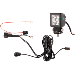 Darbo žibintas 4xLED 1800 LM 18W + jungtis