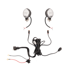 Du darbo žibintai 4xLED 700 LM 14W + jungtis