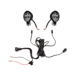 Du darbo žibintai 4xLED 700 LM 14W + jungtis