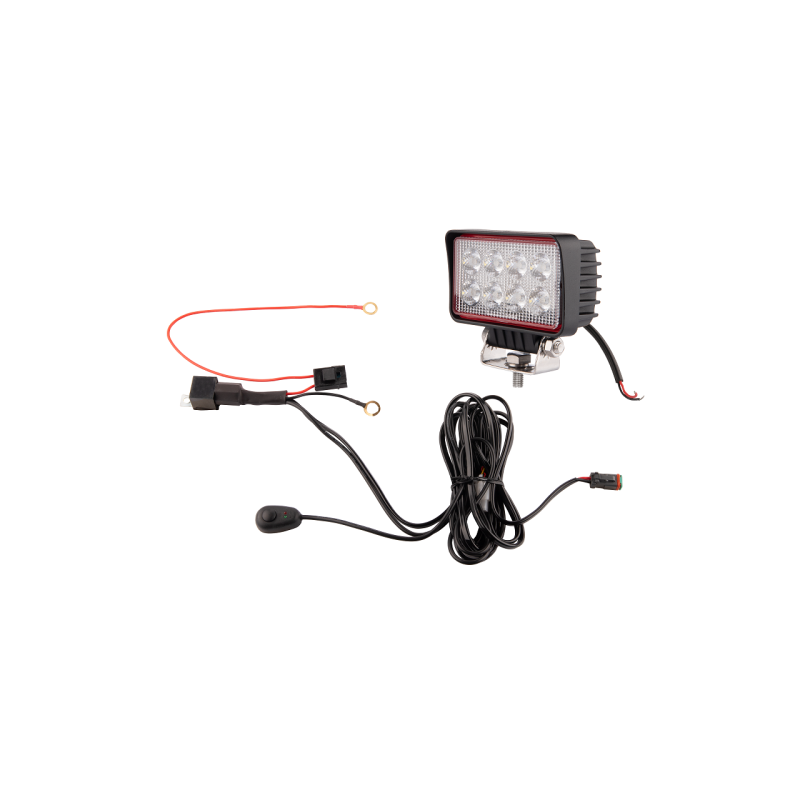 Darbo žibintas 8xLED 1826 LM 21W + jungtis