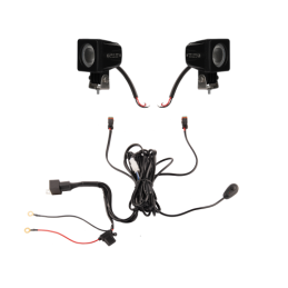 Du darbo žibintai 1xLED 805 LM 4W + jungtis