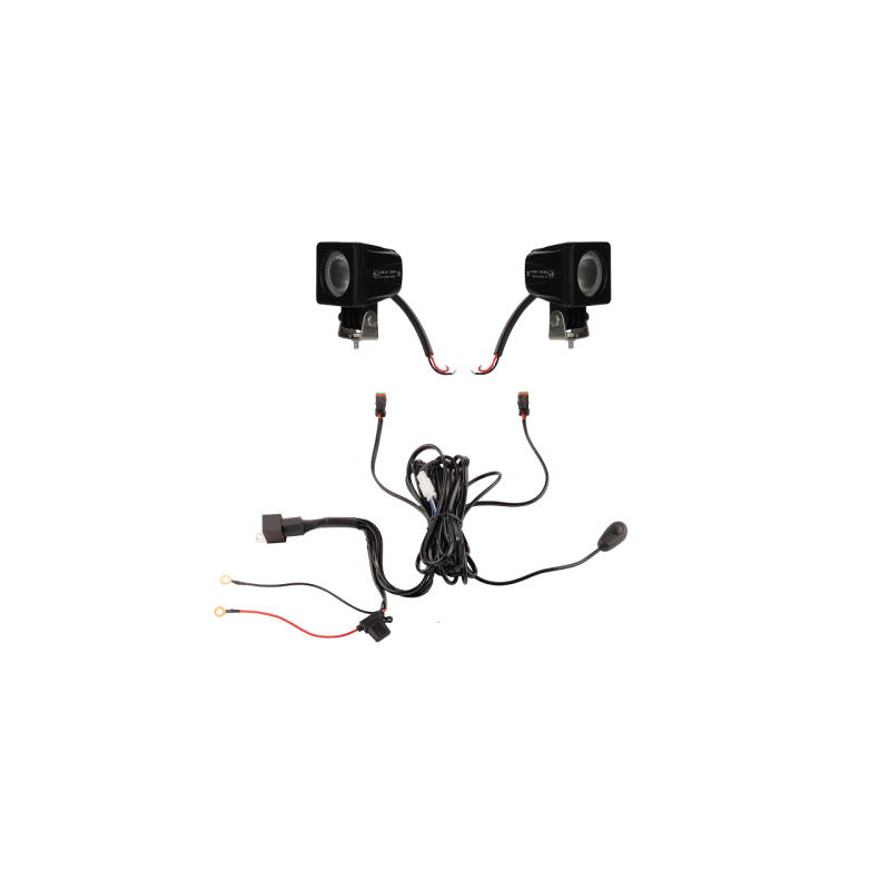 Du darbo žibintai 1xLED 805 LM 4W + jungtis