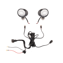 Du darbo žibintai 8xLED 1920 LM 24W + jungtis