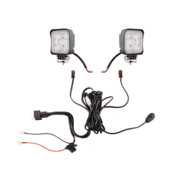 Du darbo žibintai 5xLED 630 LM 12W + jungtis