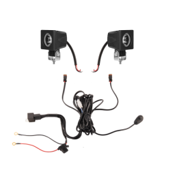 Du darbo žibintai 1xLED 805 LM 4W + jungtis