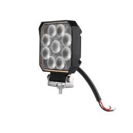 Du darbo žibintai 9xLED 1133 LM 20W + jungtis