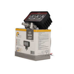 Du darbo žibintai 3xLED 664 LM 7.1W + jungtis