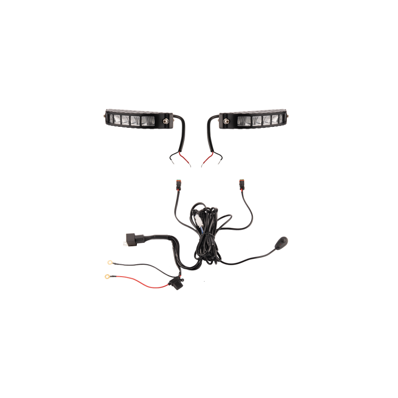 Du darbo žibintai 6xLED 826 LM 16W + jungtis