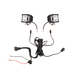 Du darbo žibintai 8xLED 1608 LM 27W + jungtis