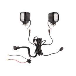 Du darbo žibintai 4xLED 1773 LM 30W + jungtis