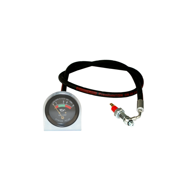 Alyvos slėgio jutiklio matuoklis, C-330, C-360, komplektuojamas su laikikliu