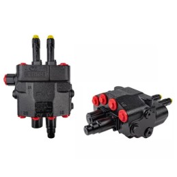 SDM-122/2 hidraulinis skirstytuvas su plūduriuojančia sekcija, valdomas trosais priekiniam krautuvui