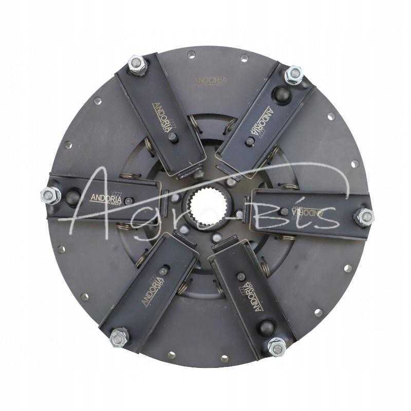 Pilna dviejų pakopų sankaba n spyruoklinio tipo ta