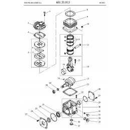 Kompresorius 601 35 915 traktoriams, įskaitant T1054