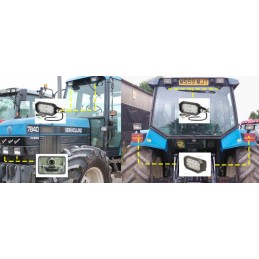 LED galinis darbinis žibintas new holland ts tl tm