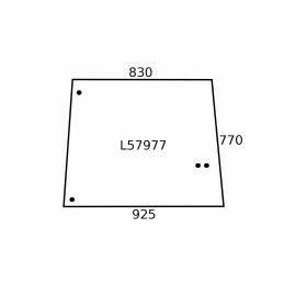 Šoninis langas john deere l57977