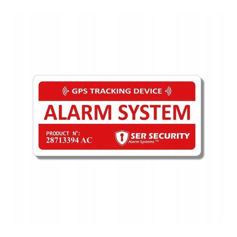 Lipdukas GPS sekimo navigacinė signalizacija 20cm