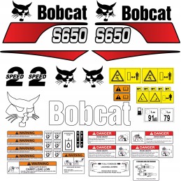 Laminuoti lipdukai bobcat s650 mini loader full