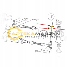 Strypo kaištis jcb 530fs 530 super 531 70 533 105