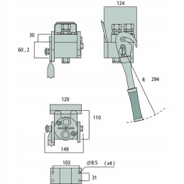 Greitesnis dvigubas lizdas 2p206 2 12g fc 1 2 colių