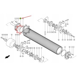 Jaguar trupintuvo volo stebulė 067935