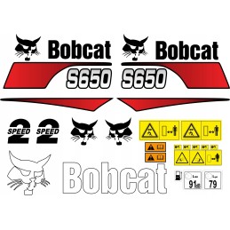 Laminuoti lipdukai Bobcat s650