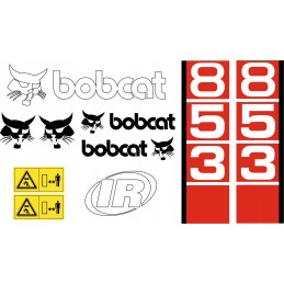 Bobcat 853 mini krautuvo laminuoti lipdukai