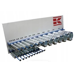 Sraigių kaklaraiščių komplektas su kabykla, 220 vnt