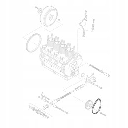 Hatz 50141501 kelių trapecinis diržas 3l30c 3l41 4l41
