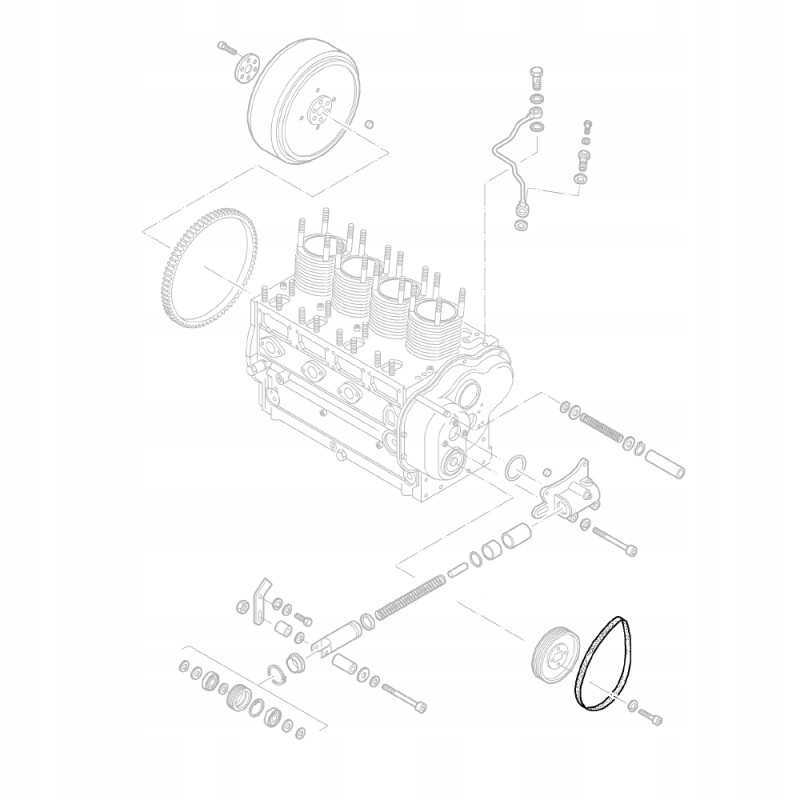 Hatz 50141501 kelių trapecinis diržas 3l30c 3l41 4l41