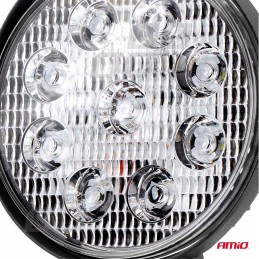 Halogeninis prožektorius darbo lempa 9x LED 12 24v 110mm