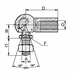 Ca98532 dujinės spyruoklės antgalis