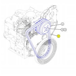 Pora kačių cva V formos diržų