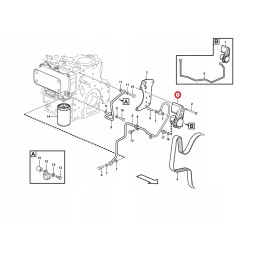 Volvo bl71 diržinis kuro siurblys 20518337