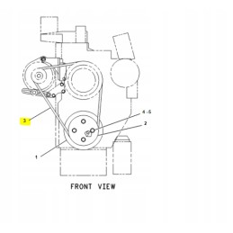 Trapeciniai kačių vikšriniai ekskavatorių varikliai