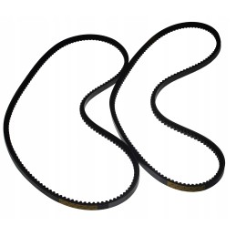 V formos diržų komplektas kačių ekskavatoriaus krautuvui cva