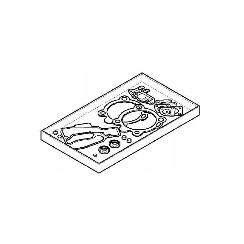 Hatz 01554101 galvutės tarpiklių rinkinys 1b20
