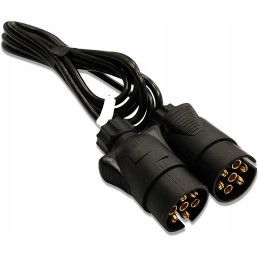 Priekabos elektros kabelis 3 5 m 2 kištukai 7 laidai