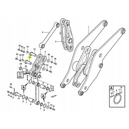 „Volvo CVA“ krautuvo svirties tvirtinimo varžtas
