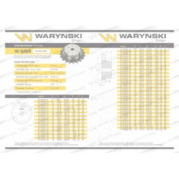 Grūdintas krumpliaratis su flanšu 20b 1 r1 1 1 4 iš 19 warynski w s20b1