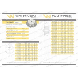 Grūdintas krumpliaratis su flanšu 24b 1 r1 1 1 2 iš 14 warynski w s24b1