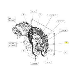 Multi V formos rumbuotas diržinis kačių ekskavatorius-krautuvas f serija cva