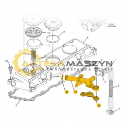 Pneumotorakso jungtis jcb 528ag 530 530s 532 533 102 532h