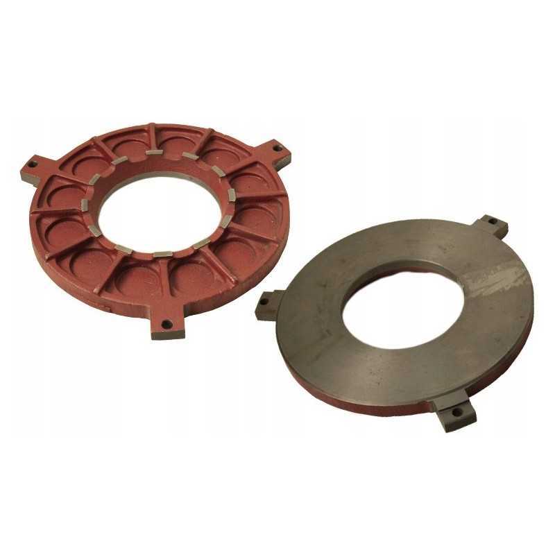 Sankabos prispaudimo plokštelė c 360 c 330 su dantimi