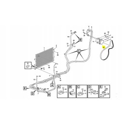 V formos diržas volvo vikšrinis ekskavatorius frontalinis krautuvas cva