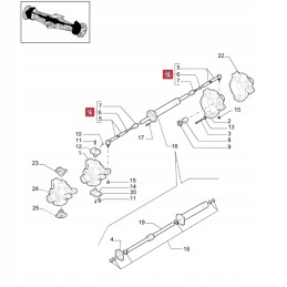 Vairo stovo korpusas new holland 85805977 l315