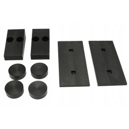 Slidžių rinkinys ekskavatorinio krautuvo svirties pratęsimui