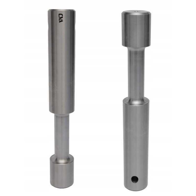 Tailstock sukimosi kaištis cva jcb mini ekskavatorius