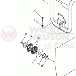 Wacker dpu 40 70 sankabos slėgio rinkinys