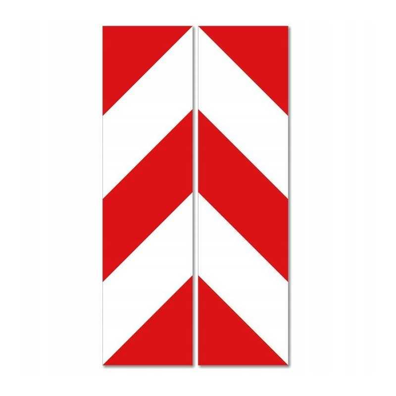 Lipdukai įspėjamosios juostelės laminatas 13x49 atspindintis